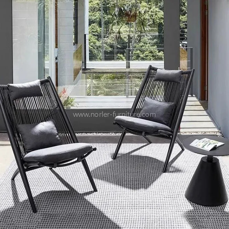 आधुनिक साधारण बाहिरी ओभरडोोर बुनेको बालकनी सेट