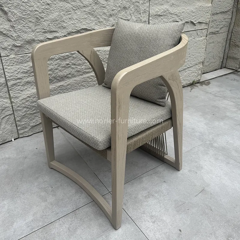 आउटडोर स्क्वायर कफी टेबल बालकनी सेट