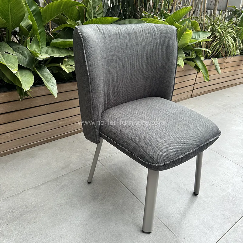 आउटडोर स्क्वायर कफी टेबल बालकनी सेट