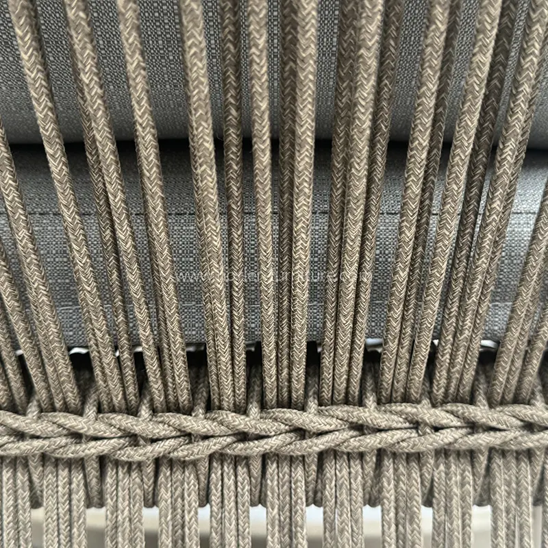 आउटडोर स्क्वायर कफी टेबल बालकनी सेट